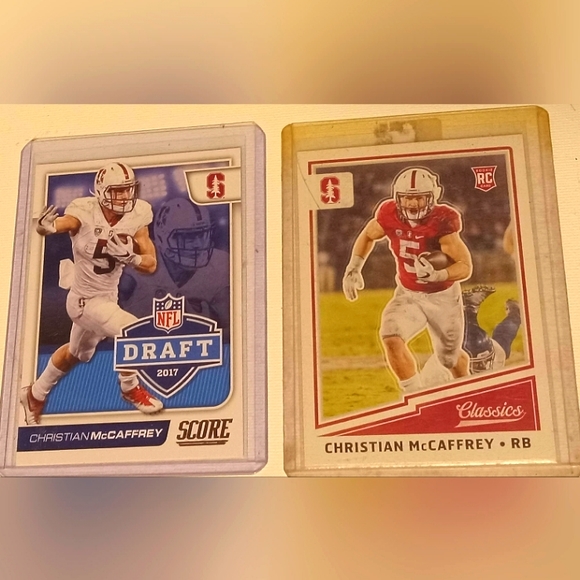 Christian McCaffrey Rookie Lot of 4 - Near Mint - 49ners - Panini Football Cards - Picture 4 of 7